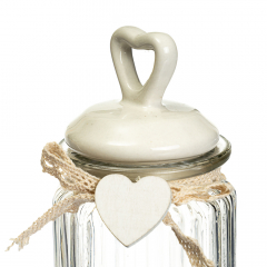 УЦІНКА Набір для спецій "Серця"  (2 предмета) (Плями на тканині,невеликі дефекти) (014AW-2)