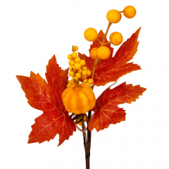 Искусственная ветвь "Красные краски", 25 см (9232-003)