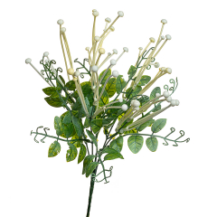 Цветки искусственные , белые36см (8408-023)