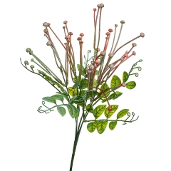 Цветки искусственные, красные 38см (8408-024)