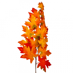 Искусственная ветвь "Золотые листья", 95 см (9130-007)