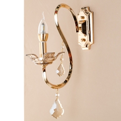 Бра золота на 1 свічу з медовим декором (OU079/1W)