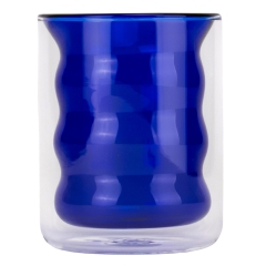 Стакан с двойными стенками  "Волна", 200 мл * Рандомный выбор дизайна (9095-003)