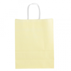 Подарунковий пакет "Крафтова скарбниця", жовтий (18926-024)