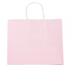 Подарочный пакет "Крафтовый сувенир", розовый (18926-037)