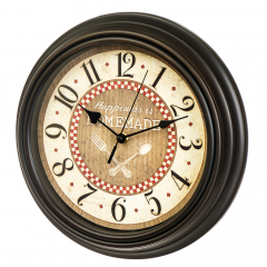 Годинник "Щастя на кухні" (30см) (2003-001)