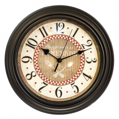 Годинник "Щастя на кухні" (30см) (2003-001)