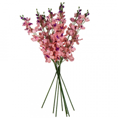 УЦЕНКА Орхидея (65 см) (Сыпятся цветы, надо будет клеить) (1651 L21/pink)