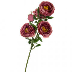 Букет "Полевые пионы темно-розовые" (8114-006)