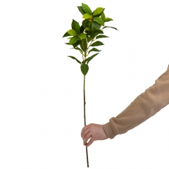 Декоративная ветка с листьями, 70 см (9086-002)