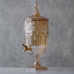 УЦІНКА Лимонадниця "Освіжаюча мить", 5 л(Сколи кришки та краника,поодинокі дефекти лиття,бульбашка/зімята коробка) (00BR-9098-011)