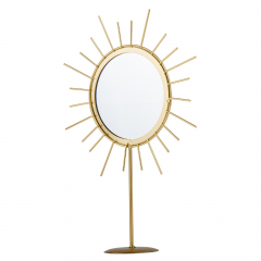 УЦІНКА Настільне дзеркало "Сонячне сяйво" (Подряпини на тримачі дзеркала,місцями відсутні кріплення на задній стінці дзеркала) (00BR-9025-001)