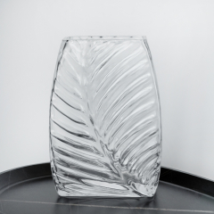 УЦІНКА Ваза "Білий лист", 20 см (Невеликий скол) (00BR-9099-008)