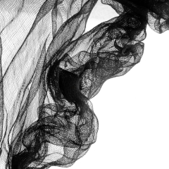 Декор на Хеллоуин "Черная штора" (18911-024)