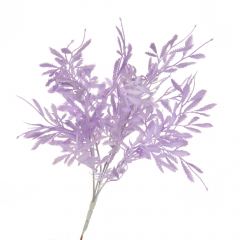 Искусственная ветка 35 см., сиреневая (8702-004)