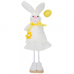Фигурка "Кролица", белая, 30 см (9109-026)