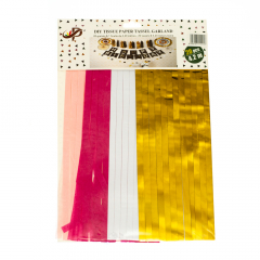 Гірлянда на день народження, 3 види (8711-001)