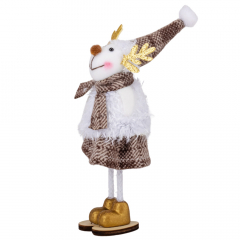 Фигурка "Белый олененок", 20 см (9139-002)