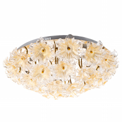 Люстра пристібна з квітковим декором (RL017)