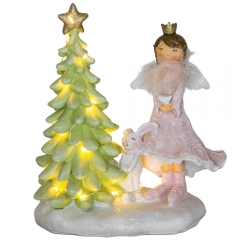 Статуэтка "Праздничная елочка", 16 см (6014-066)