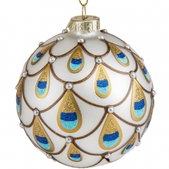 Шар "Павич", 8 см (6017-087)