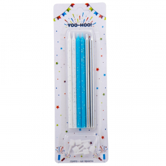 Набор свечей для торта "Вспышка эмоций", 13 см (9074-077)