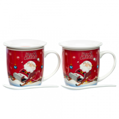 Набор чашек "Merry Santa" (8804-009)