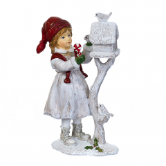 Фигурка  "Девочка с птичками" (2007-052)