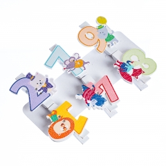 Набір прищіпок "Цифри" (6шт) (0465j/B)