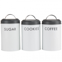 Набор из трех банок "Элегантная симфония", 16 см (9003-004)