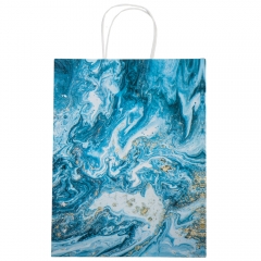 Подарочный пакет "Золотые брызги", 25,5*33 см (9078-002)