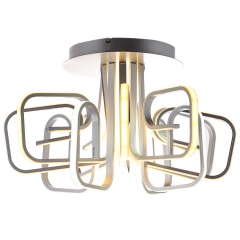 Люстра на 4 світлодіодних стрічки LED 180w (ZW037/8+4)