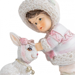 Статуэтка "Эскимос с кроликом" (2007-180)