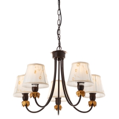 Люстра підвісна з білими абажурами (FN009/5)