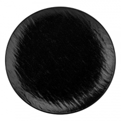 Тарелка "Симфония", черная, 23 см (9182-004)