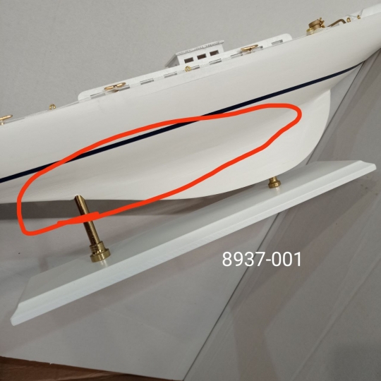 Деревянная модель, парусник 59 см (00BR-8937-001)